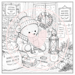 Juffrouw Muis - Coloring Pad - Woodland Whispers
