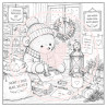 Juffrouw Muis - Coloring Pad - Woodland Whispers