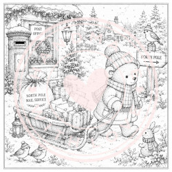 Juffrouw Muis - Coloring Pad - Woodland Whispers