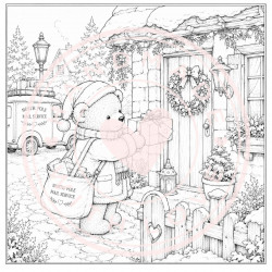 Juffrouw Muis - Coloring Pad - Woodland Whispers