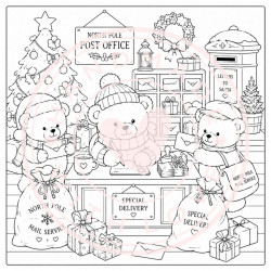 Juffrouw Muis - Coloring Pad - Woodland Whispers