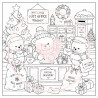 Juffrouw Muis - Coloring Pad - Woodland Whispers
