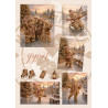 Juffrouw Muis - Winter Teddy Tales Knipselboek