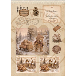 Juffrouw Muis - Winter Teddy Tales Knipselboek