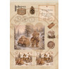 Juffrouw Muis - Winter Teddy Tales Knipselboek