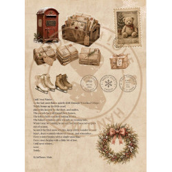 Juffrouw Muis - Winter Teddy Tales Knipselboek