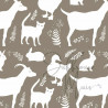A4 papier (boerderijdieren - taupe)