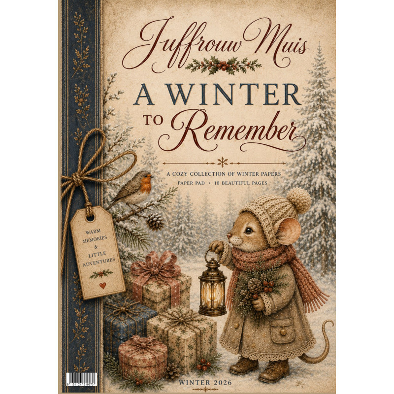 Juffrouw Muis Paperpad - A Winter to Rembember