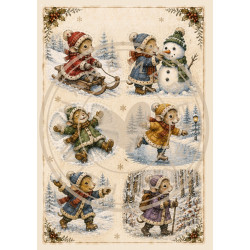 Juffrouw Muis Paperpad - A Winter to Rembember