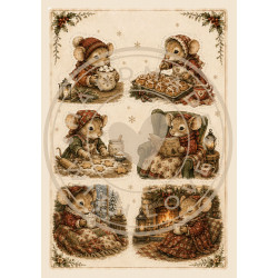 Juffrouw Muis Paperpad - A Winter to Rembember