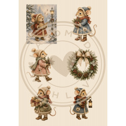 Juffrouw Muis Paperpad - A Winter to Rembember