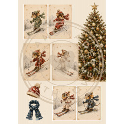 Juffrouw Muis Paperpad - A Winter to Rembember
