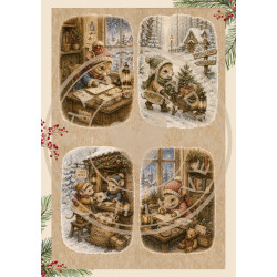 Juffrouw Muis Paperpad - A Winter to Rembember