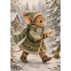 Juffrouw Muis Journal Cards - A Winter To Remember
