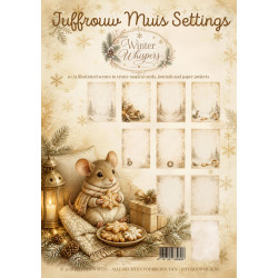 Juffrouw Muis Setting -  Winter Whispers