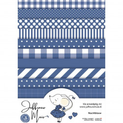 Tiny Cardstock -  A5 - Nachtblauw - Silk Edition