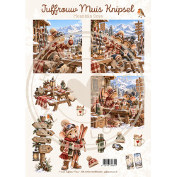 Juffrouw Muis Knipsel - Mountain Days