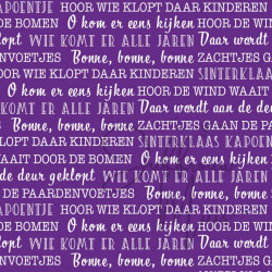 Cardstock - Pietje piet, wiedewiedewiet - Silk Edition