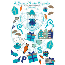 Juffrouw Muis Knipsel - Dank U Sinterklaasje