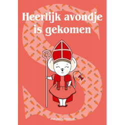 Sinterklaaskaart - Heerlijk avondje is gekomen..