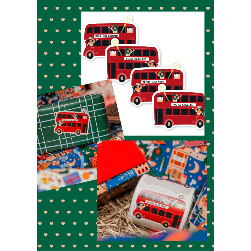 Juffrouw Muis  - Sinterklaas Plakkers - Pietenbus