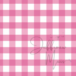 A4 papier (knalrose - klein ruitje)