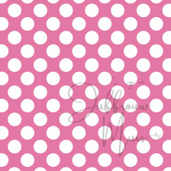 A4 papier (knalrose - grote stip)