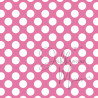 A4 papier (knalrose - grote stip)