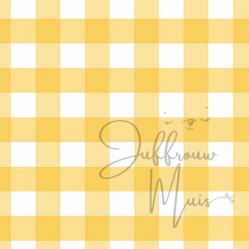 A4 papier (kuikentjes-geel - klein ruitje)